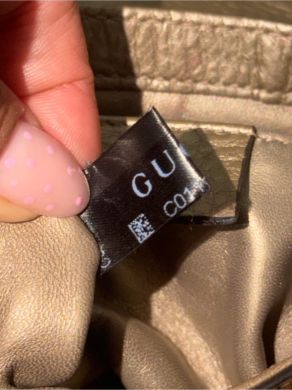 Gucci 1973 Small in Python leather Gold/Metallic - Picture 7 of 9